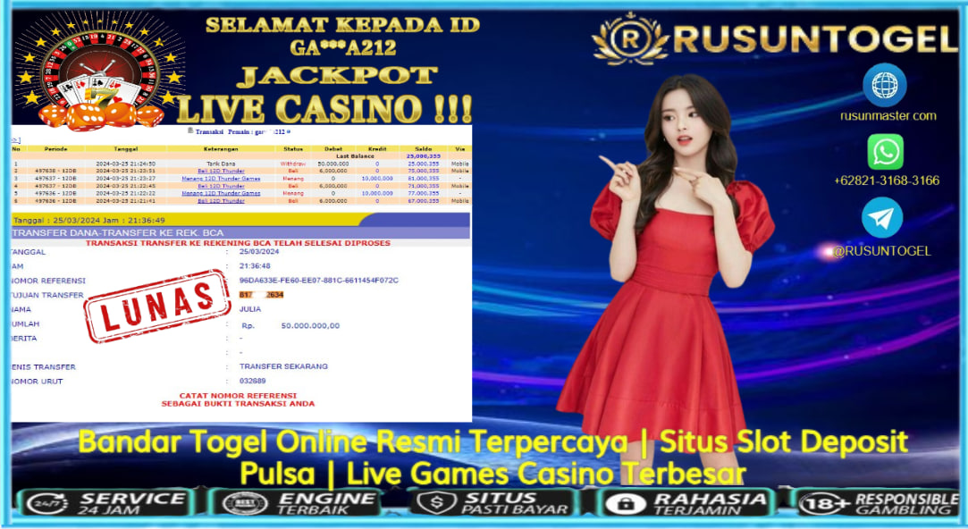 Prediksi Jitu Angka Rusuntogel Terpercaya