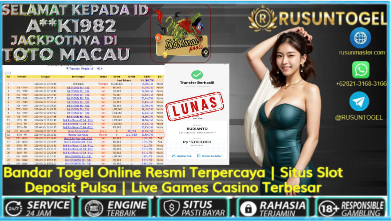 Prediksi Jitu Angka Rusuntogel Terpercaya