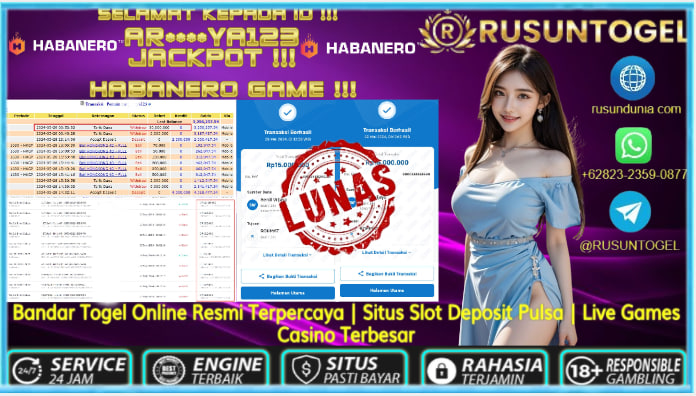 Prediksi Jitu Angka Rusuntogel Terpercaya