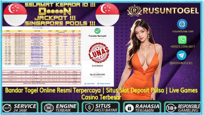 Prediksi Jitu Angka Rusuntogel Terpercaya