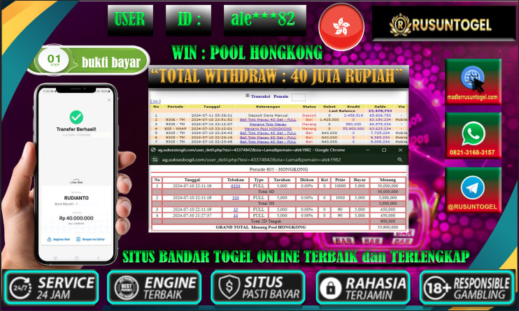 Prediksi Jitu Angka Rusuntogel Terpercaya