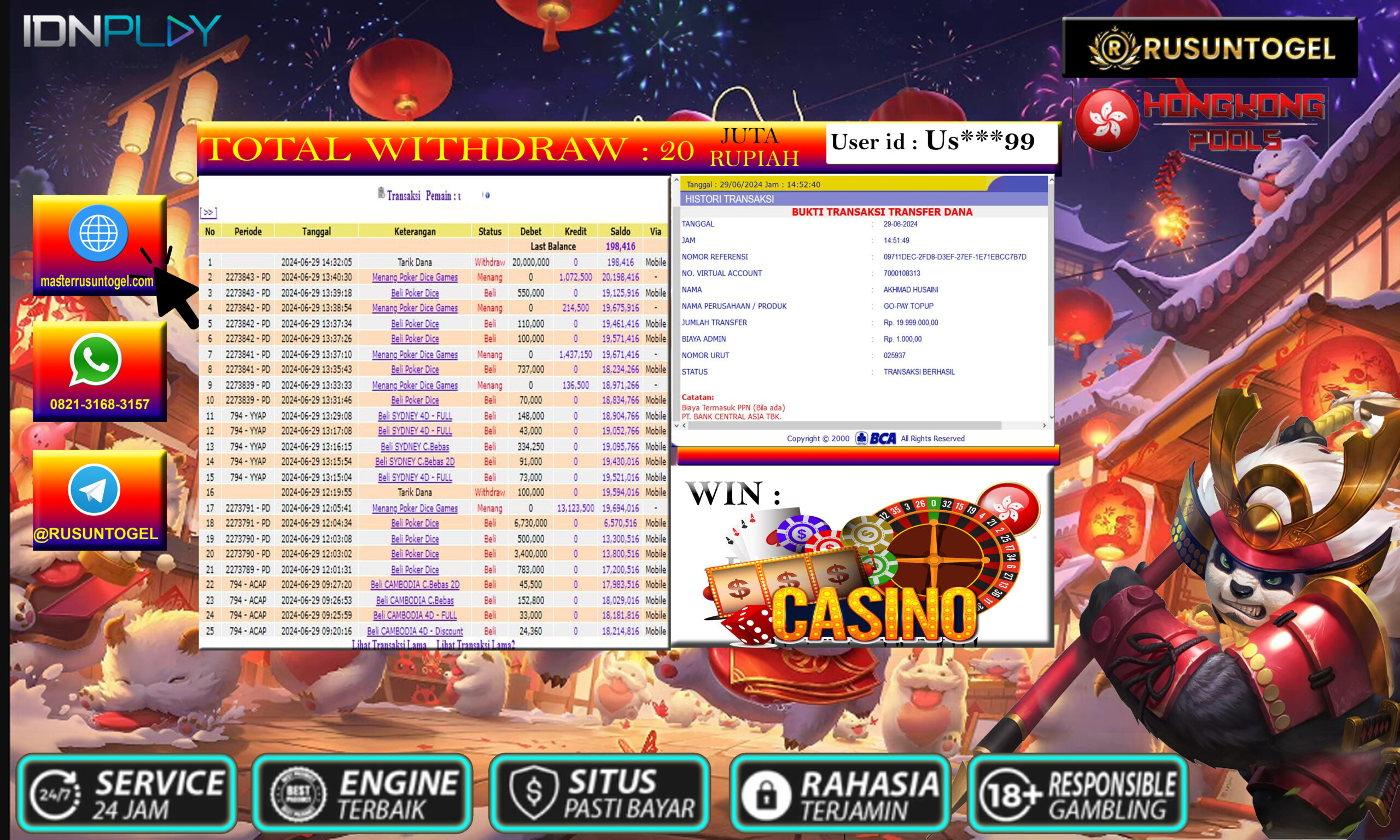 Prediksi Jitu Angka Rusuntogel Terpercaya